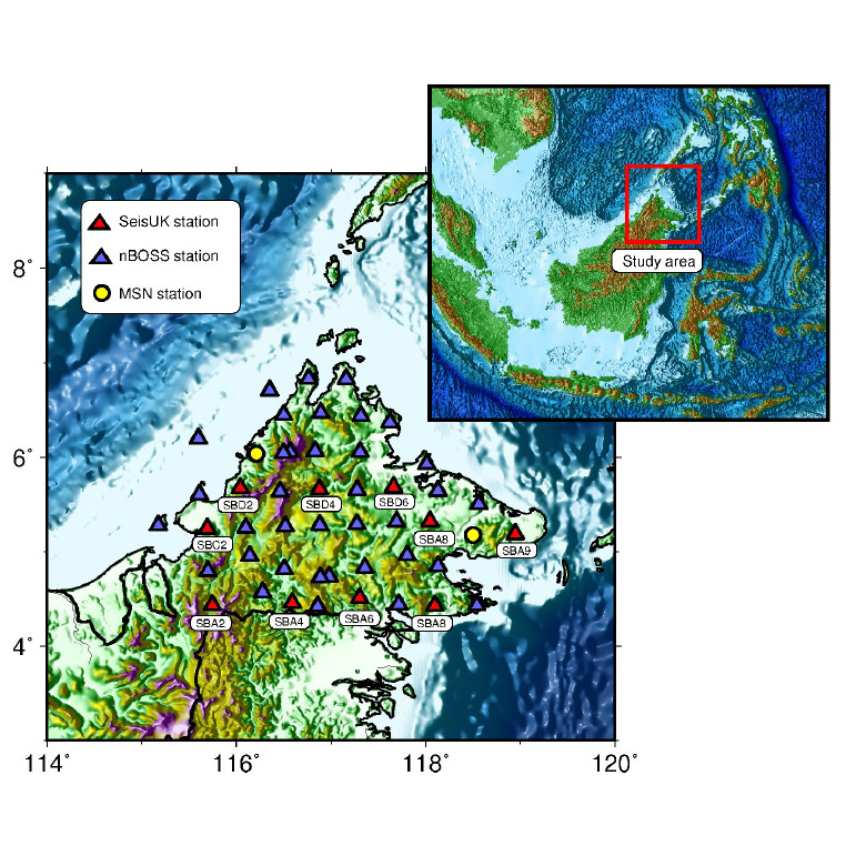 North Borneo rising: Extreme uplift of a post-subduction continental margin