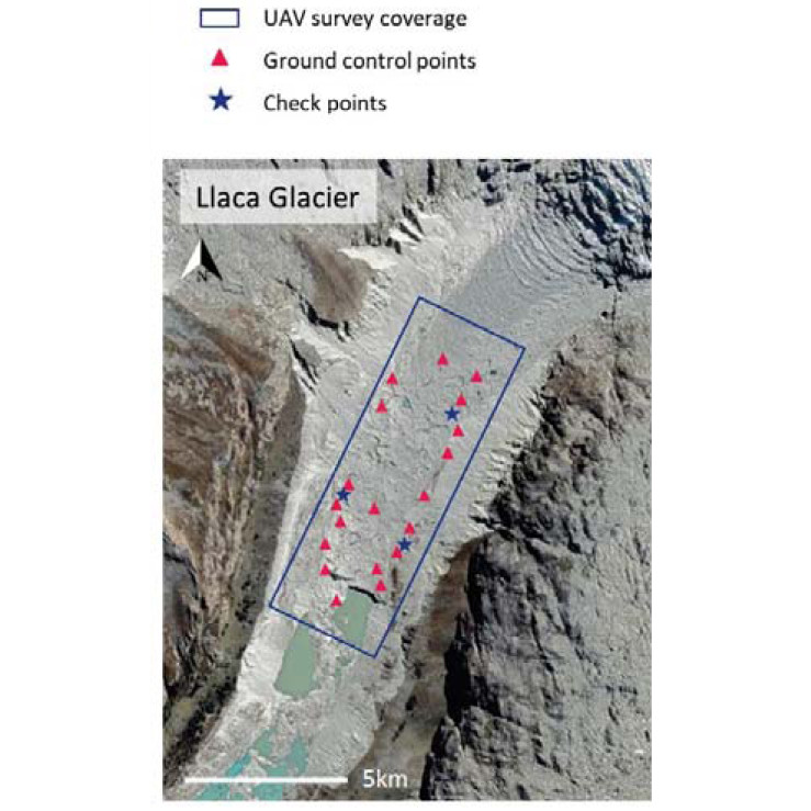 Investigating the surface characteristics of the debris-covered Llaca Glacier, Cordillera Blanca, Peru