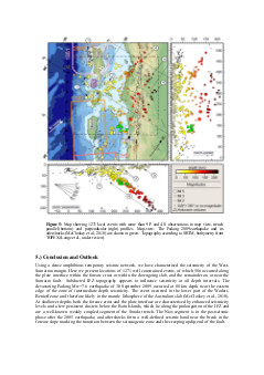 Subduction zone segmentation and controls on earthquake rupture: The 2004 and 2005 Sumatra earthquakes - Seismicity and deep structure