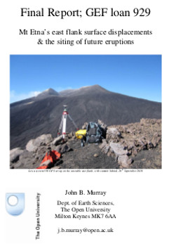 Mt Etna’s east flank surface displacements and the siting of future eruptions
