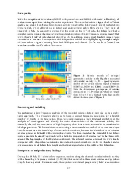 Seismic monitoring of geomorphological processes: tracking mobile sources